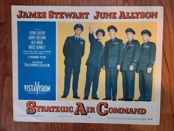 Strategic Air Command - Military/Aviation Lobby Cards