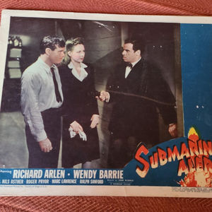 Submarine Alert - General Lobby Cards