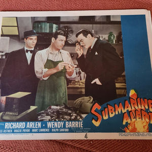 Submarine Alert - General Lobby Cards