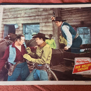 Sun Valley Cyclone - Western Lobby Cards