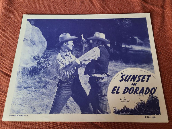 Sunset In El Dorado - Western Lobby Cards