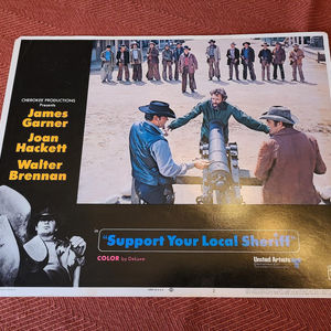 Support Your Local Sheriff - Western Lobby Cards