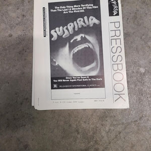 Suspiria - Press Books