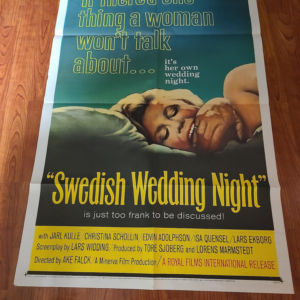 Swedish Wedding Night - 1 Sheets/US