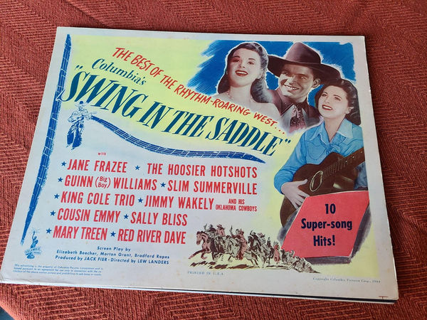 Swing In The Saddle - Western Lobby Cards