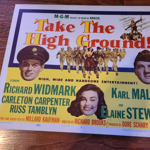 Take The High Ground - Military/Aviation Lobby Cards