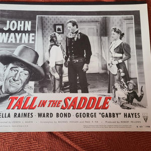 Tall In The Saddle - Western Lobby Cards