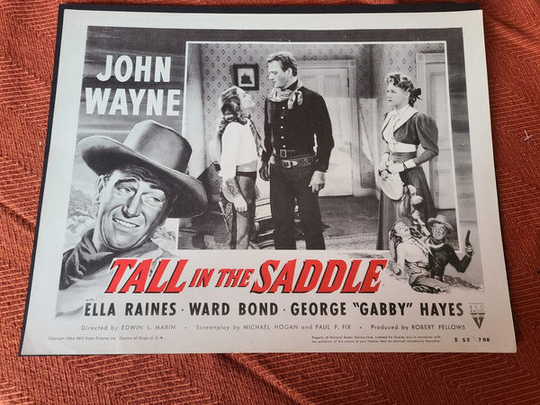 Tall In The Saddle - Western Lobby Cards