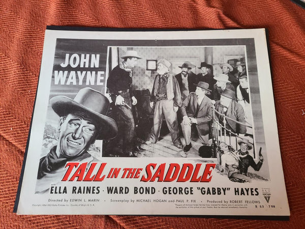 Tall In The Saddle - Western Lobby Cards