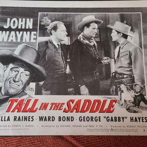 Tall In The Saddle - Western Lobby Cards