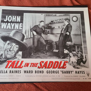 Tall In The Saddle - Western Lobby Cards