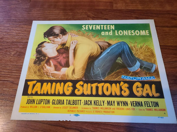 Taming The Sutton Girl - Title Cards