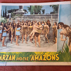 Tarzan And The Amazons - General Lobby Cards