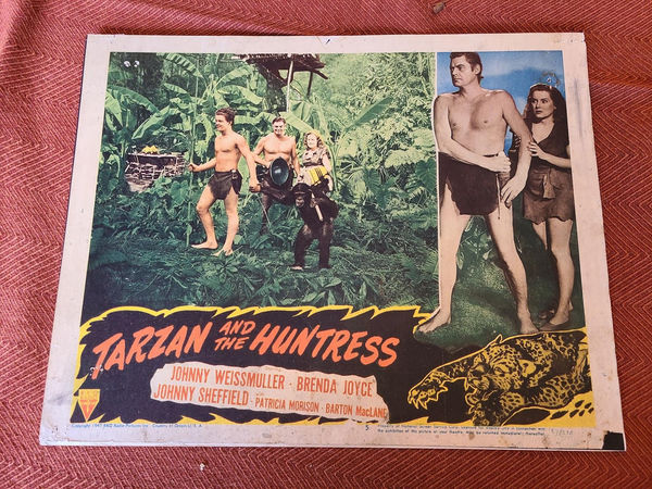 Tarzan And The Huntress - General Lobby Cards