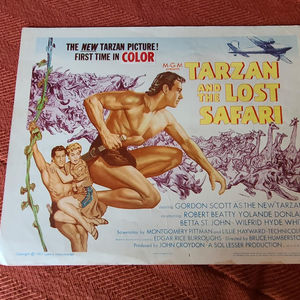 Tarzan And The Lost Safari - Title Cards