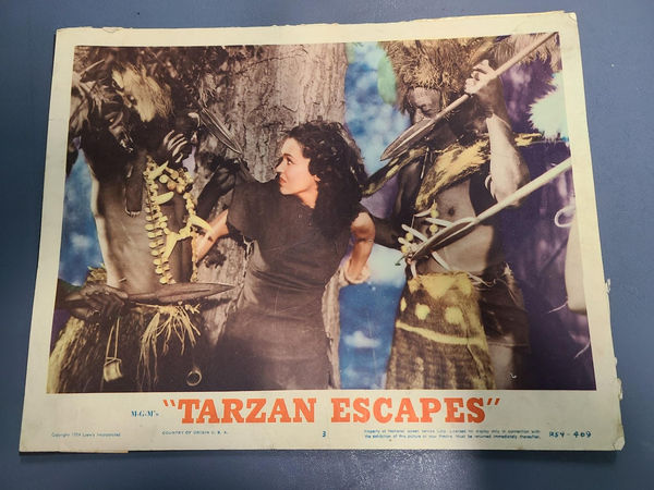 Tarzan Escapes - General Lobby Cards