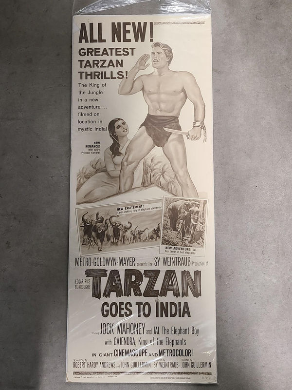 Tarzan Goes To India - Inserts