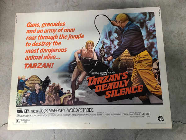 Tarzan's Deadly Silence - Half Sheets