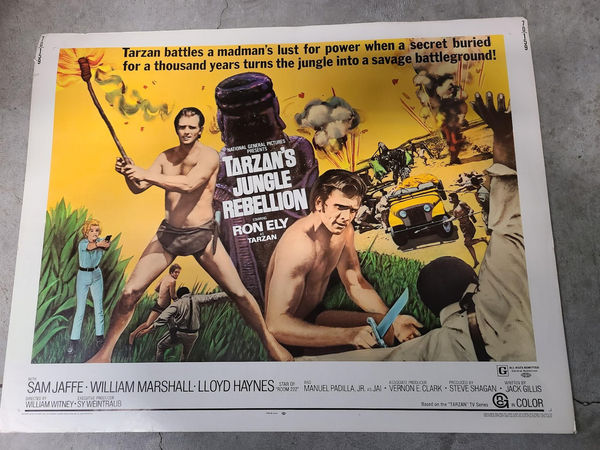 Tarzan's Jungle Rebellion - Half Sheets