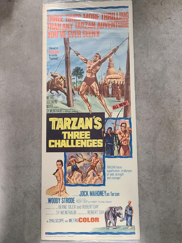 Tarzan's Three Challenges - Inserts