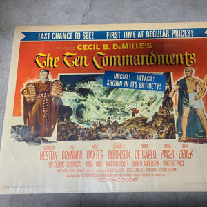 Ten Commandments - Half Sheets