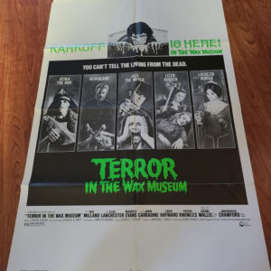 Terror in the Wax Museum - 1 Sheets/US