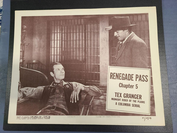 Tex Granger - Serial Lobby Cards