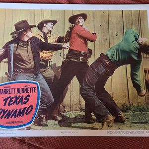 Texas Dynamo - Western Lobby Cards