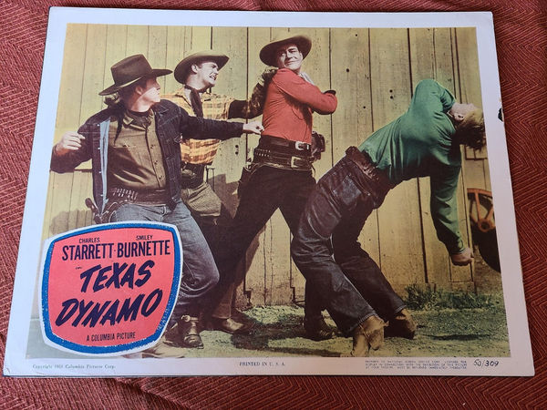 Texas Dynamo - Western Lobby Cards