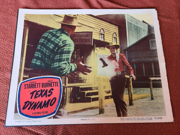 Texas Dynamo - Western Lobby Cards