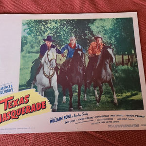 Texas Masquerade - Western Lobby Cards