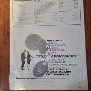 The Apartment - Press Books