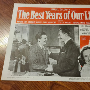 The Best Years Of Our Lives - Military/Aviation Lobby Cards