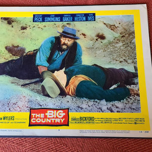 The Big Country - Western Lobby Cards