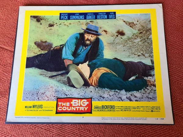 The Big Country - Western Lobby Cards