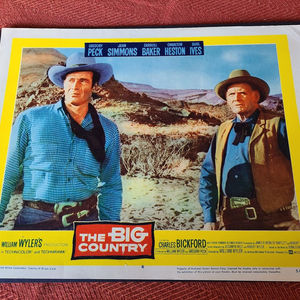 The Big Country - Western Lobby Cards