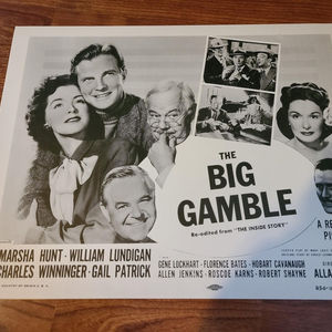 The Big Gamble - Title Cards