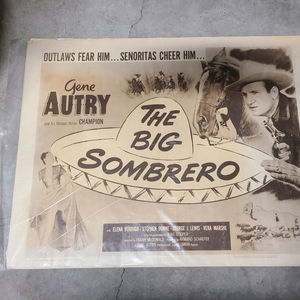 The Big Sombrero - Half Sheets