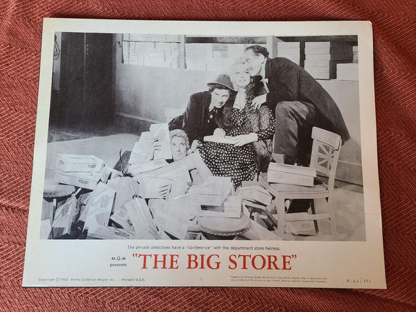 The Big Store - General Lobby Cards