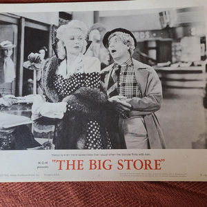 The Big Store - General Lobby Cards