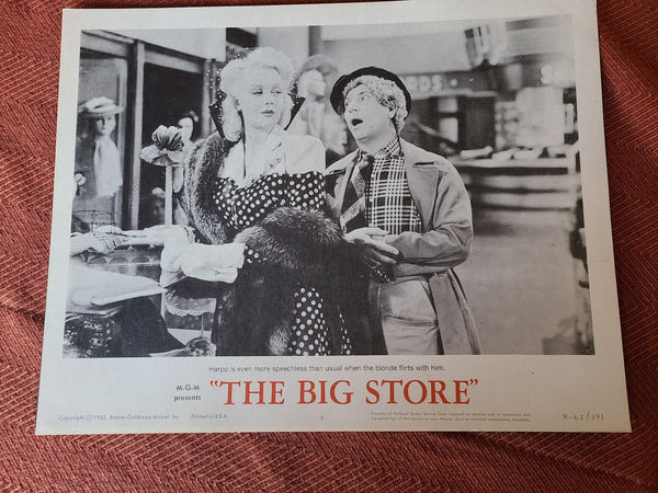 The Big Store - General Lobby Cards