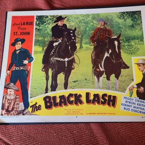 The Black Lash - Western Lobby Cards