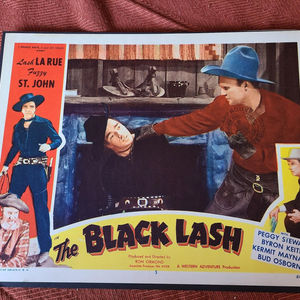 The Black Lash - Western Lobby Cards