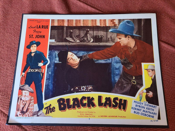 The Black Lash - Western Lobby Cards