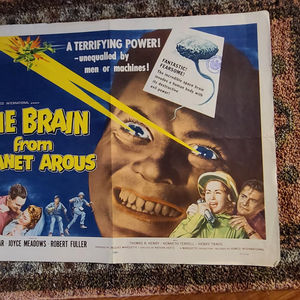 The Brain From Planet Arous - Half Sheets