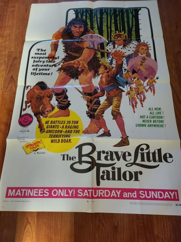 The Brave Little Tailor - 1 Sheets/US