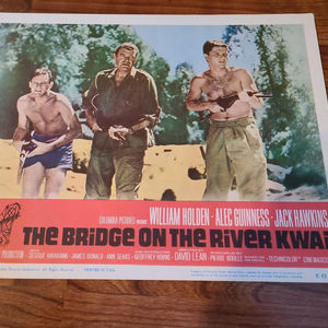 The Bridge On The River Kwai - Military/Aviation Lobby Cards