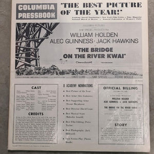 The Bridge On The River Kwai - Press Books