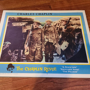 The Chaplin Revue - Military/Aviation Lobby Cards