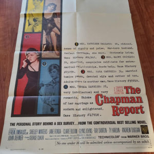 The Chapman Report - 1 Sheets/US